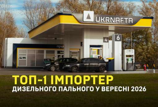 UKRNAFTA у вересні забезпечила майже 20% імпорту дизпалива в Україну