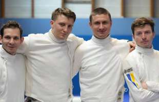 Збірна України зі шпаги здобула срібло чемпіонату світу