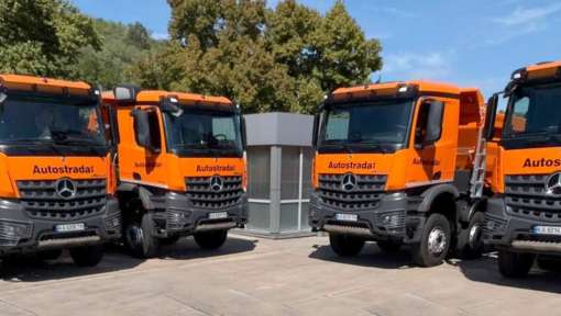 «Автострада» інвестувала 1 млрд грн у 100 нових самоскидів Mercedes-Benz