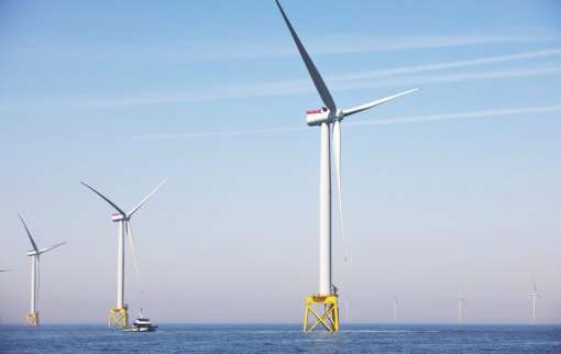 Інтерпайп поставив труби для ВЕС у Північному морі біля Британії